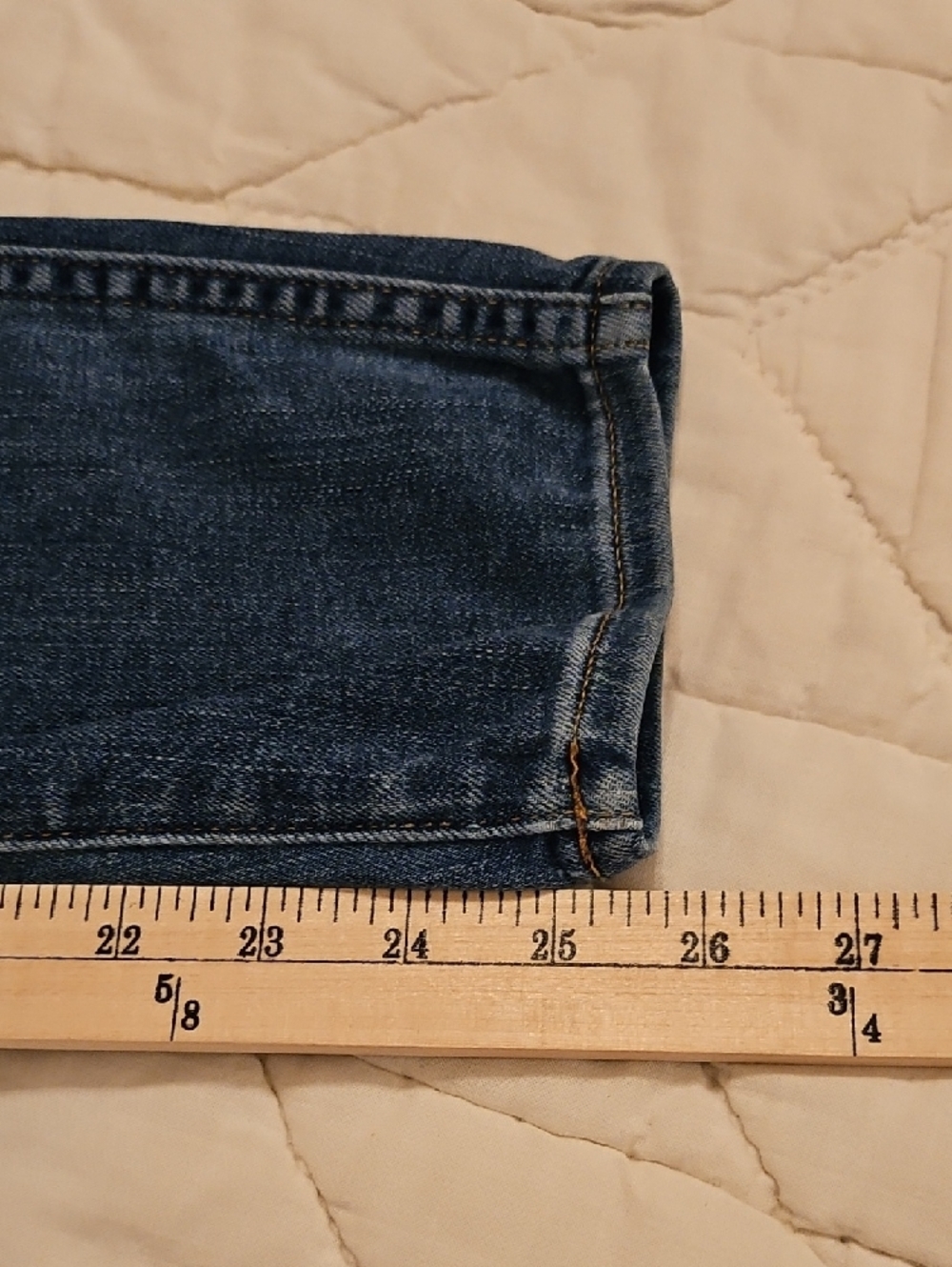Madewell -4 Button-Curvy Road Tripper- Size 27P - Picture 6 of 8